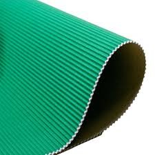 PAPEL MICROONDULADO 50X80  VERDE UN