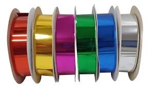 FITAS METALOIDE 6 CORES METALIZADO 15mmX 50m