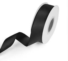 FITA DE CETIM  38MM X 50 MTS PRETO UN