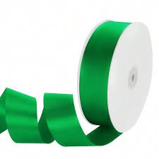 FITA DE CETIM  38MM X 50 MTS VERDE UN
