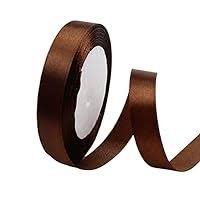 FITA DE CETIM  20MM X 50 MTS MARROM UN