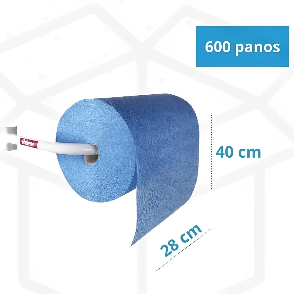 PANO MULTIUSO 28X300 METROS AZUL