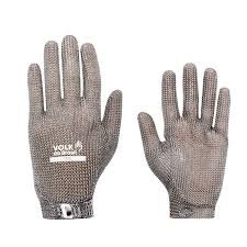 LUVA MALHA ACO STEEL INOXIDAVEL PULSEIRA ACO