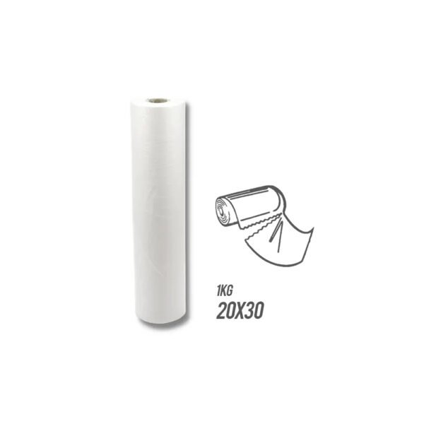 BOBINA PICOTADA 20X30 APROX (600UN)